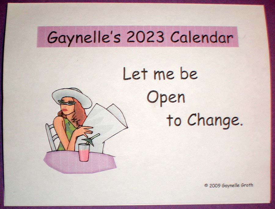 2023 Calendar Cover